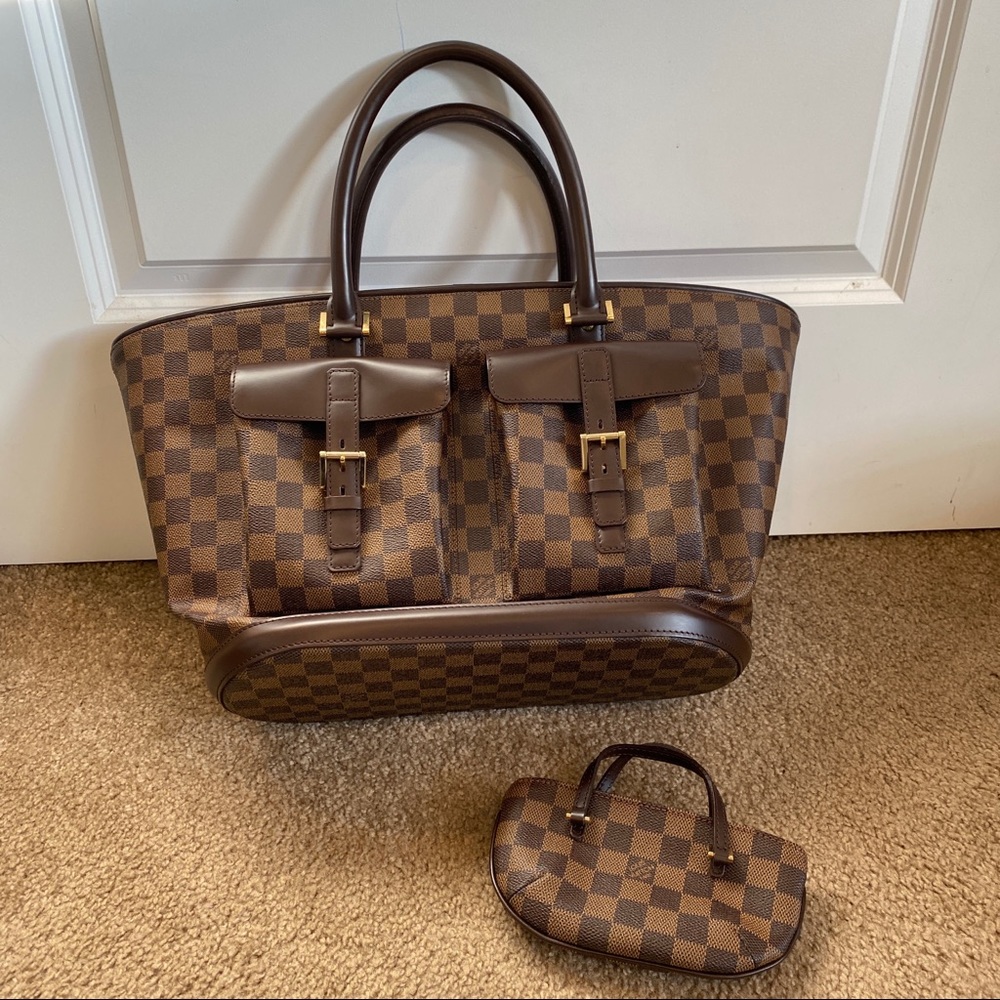 Louis Vuitton purse with wallet